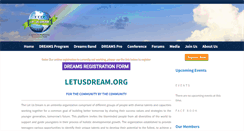 Desktop Screenshot of letusdream.org